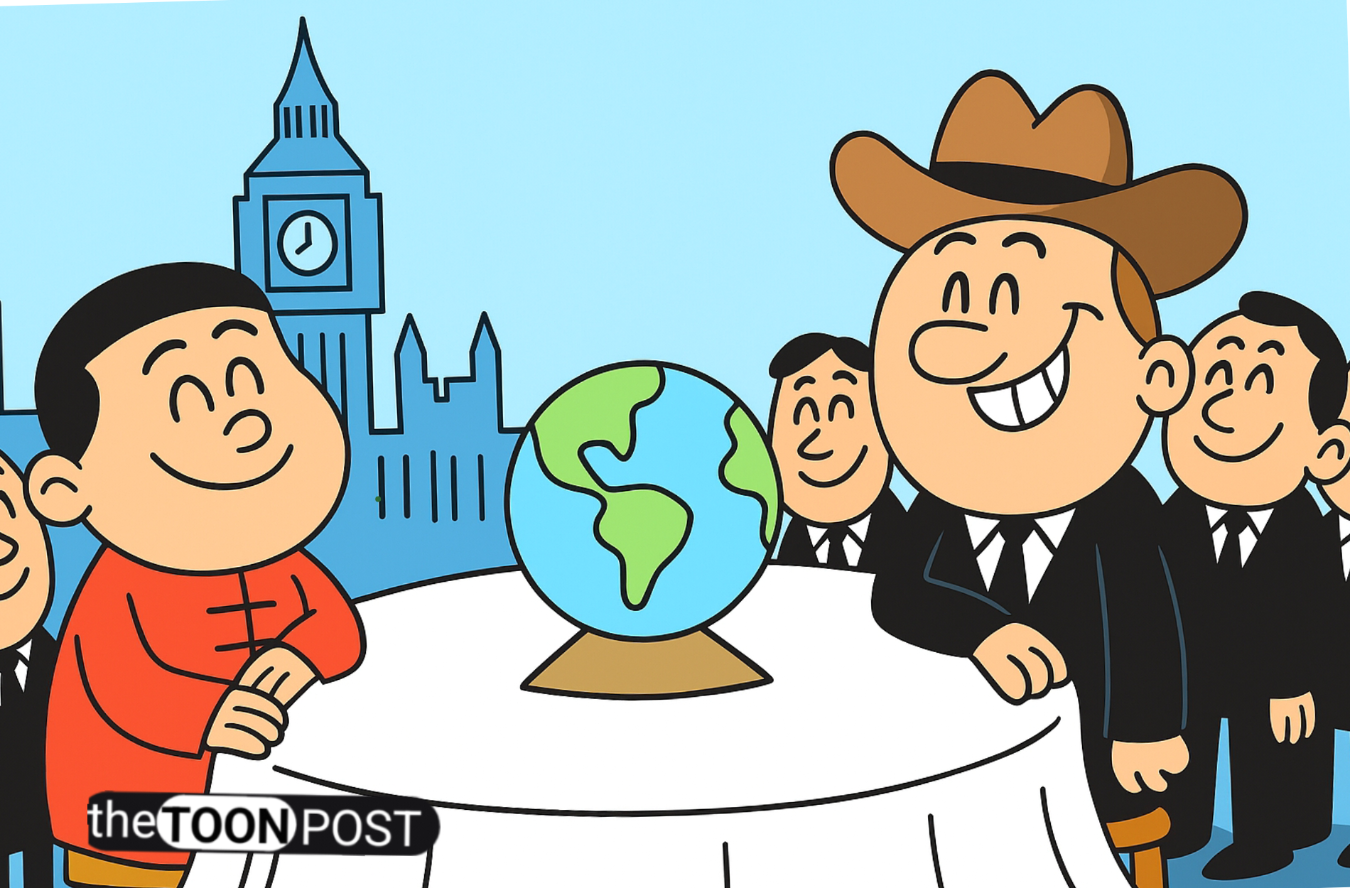 China, US Meet in London to Argue Politely Over World Domination China, US Meet in London to Argue Politely Over World Domination