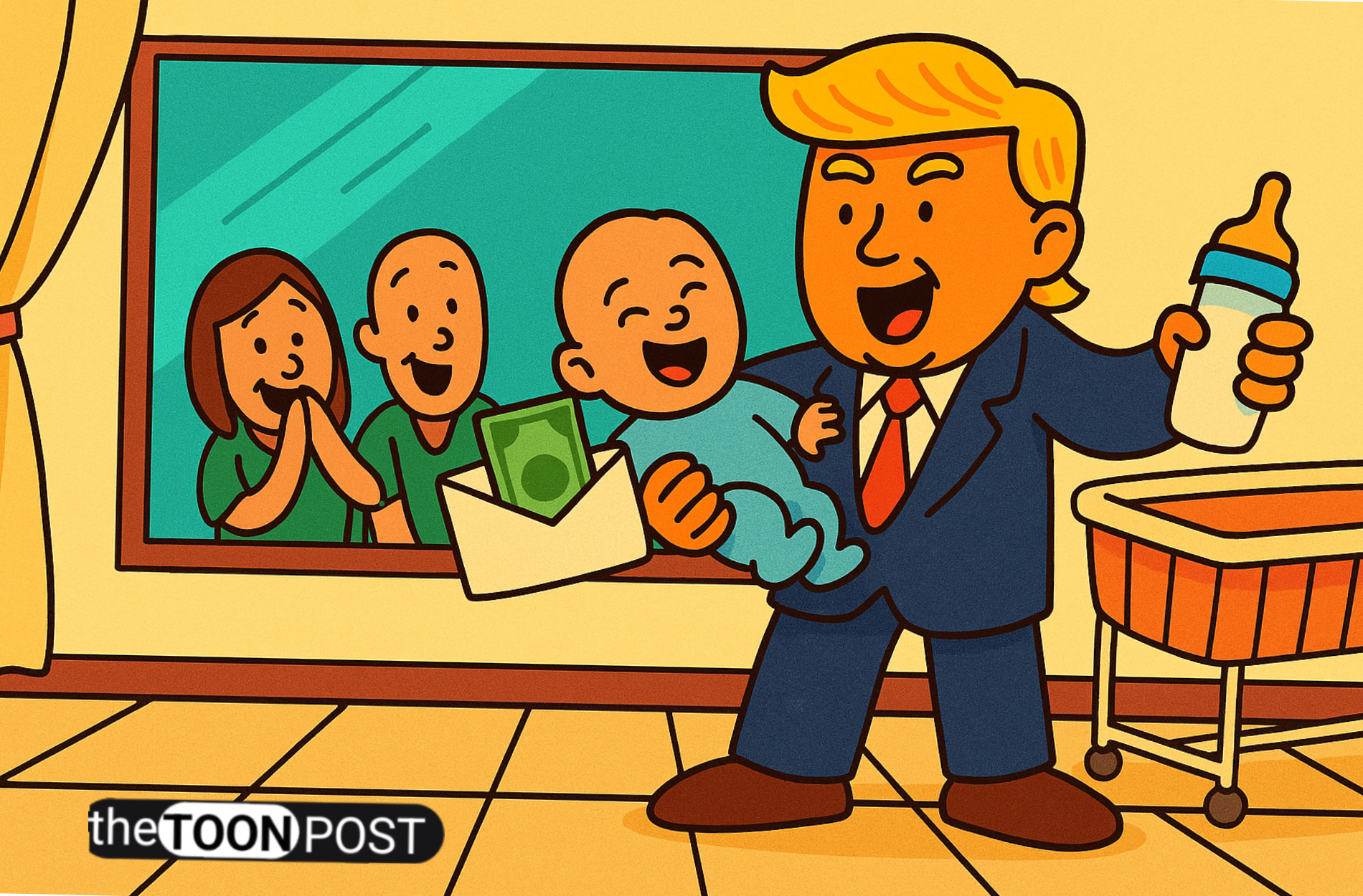 Trump to Gift $1,000 to Every Newborn: Welcome to America, Here’s Your Starter Pack Trump to Gift $1,000 to Every Newborn: Welcome to America, Here’s Your Starter Pack
