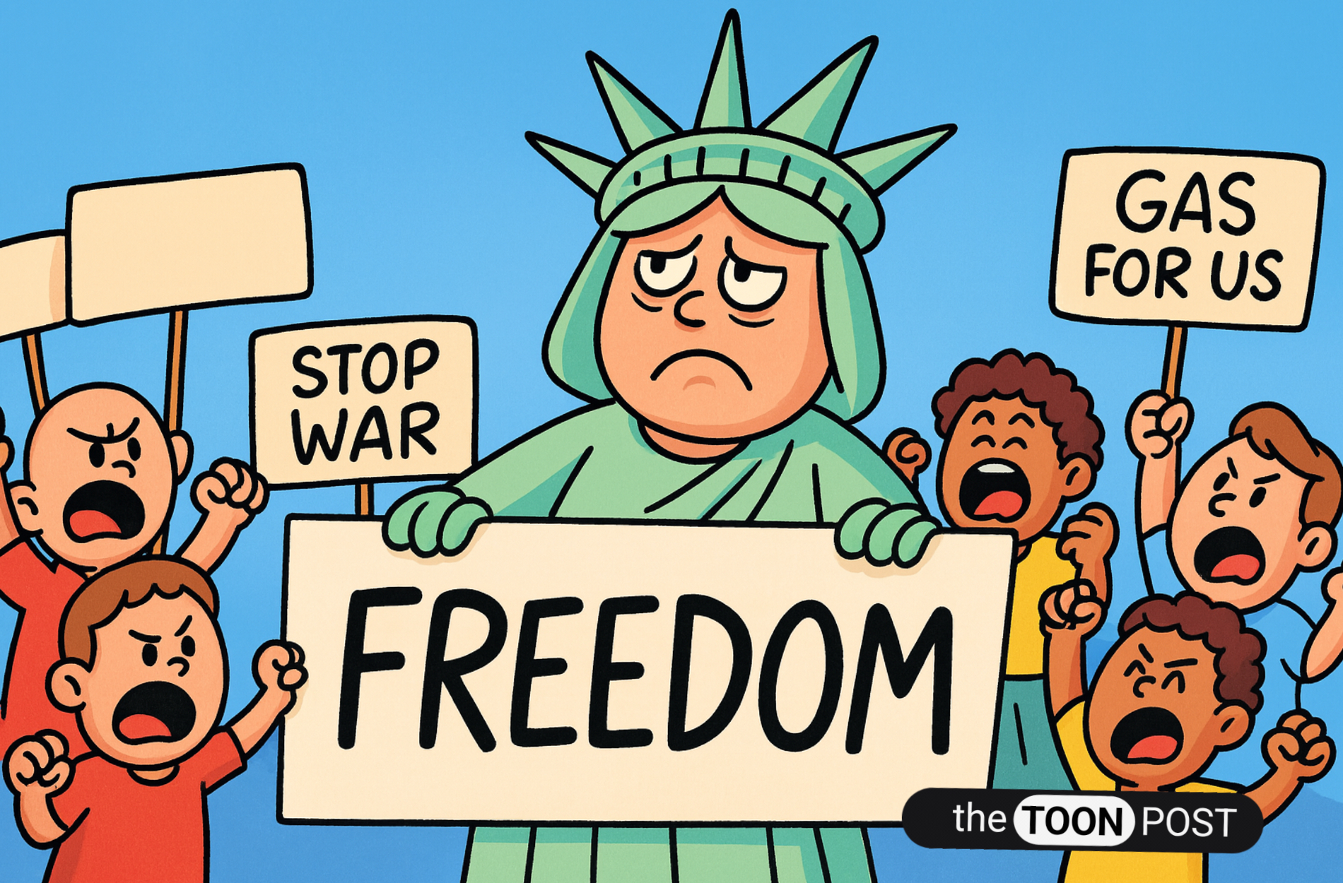 Freedom on Fire: Americans Swap Fireworks for Protest Signs on the 4th of July