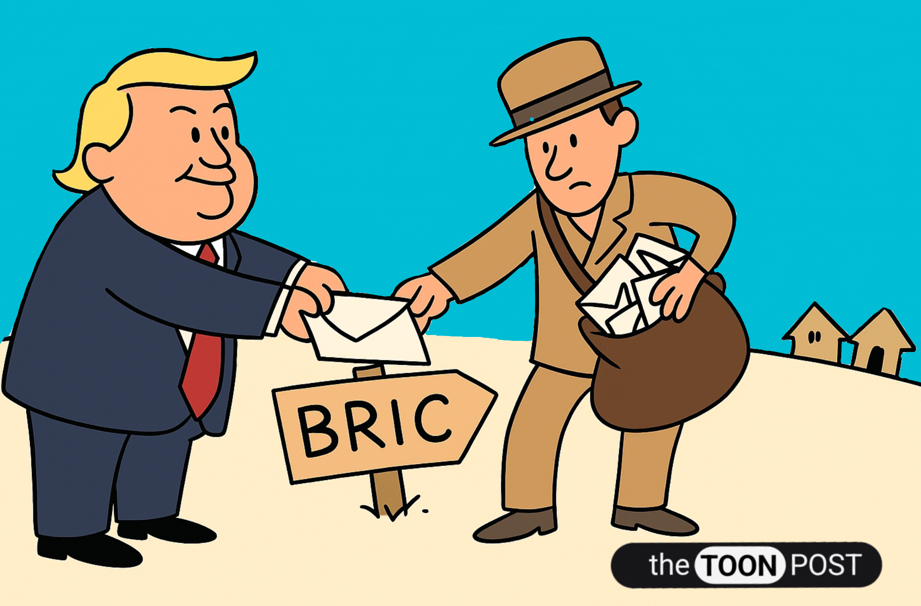 Trump Mails Tariff Threats to BRICS: Indonesia Gets a Love Letter Too